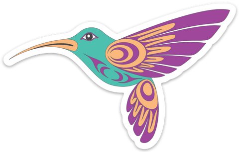 hummingbird sticker