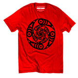 red salish whorl t-shirt